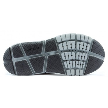 GEOX FLEXYPER LAARZEN  NAVY_BLACK