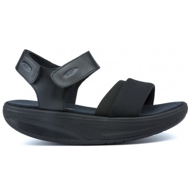 SANDALIAS MBT HONNA W  BLACK NAPPA