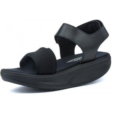 SANDALIAS MBT HONNA W  BLACK NAPPA