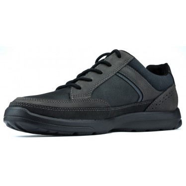 Rockport Welker Casual veterschoenen  NEGRO