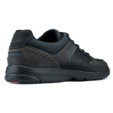 Rockport Welker Casual veterschoenen  NEGRO