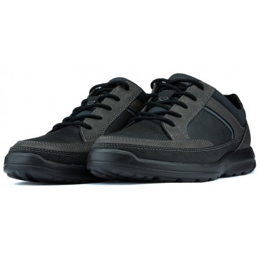 Rockport Welker Casual veterschoenen  NEGRO