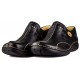 CLARKS UN LOOP LEATHER PIEL  BLACK