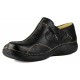 CLARKS UN LOOP LEATHER PIEL  BLACK