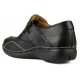 CLARKS UN LOOP LEATHER PIEL  BLACK