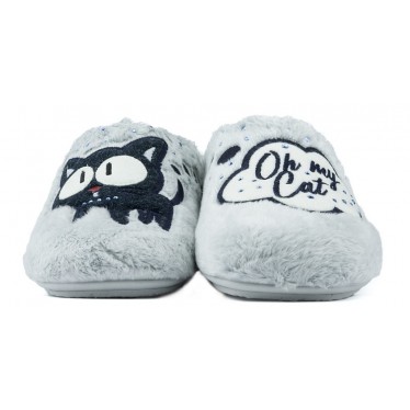 ZAPATILLAS DE CASA VULLADI MONTBLANC OH MY CAT  PERLA