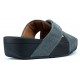 SANDALIAS FITFLOP RITZY SLIDE W  BLACK