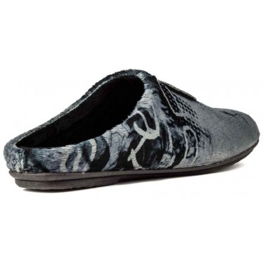 ZAPATILLAS CASA VULLADI HOMBRE ABIERTAS  GRIS