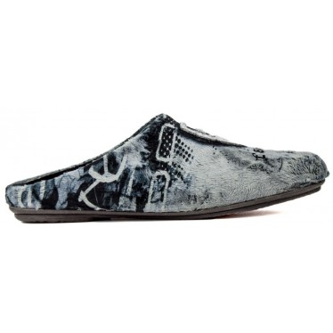 ZAPATILLAS CASA VULLADI HOMBRE ABIERTAS  GRIS