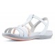 Sandalen KLIKT ONGESTRUCTUREERDE TEALITE  WHITE