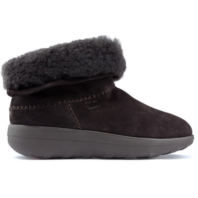 BOTINES FITFLOP MUKLUK SHORTY 2 CHOCOLATE BOTINES FITFLOP MUKLUK SHORTY 2 CHOCOLATE