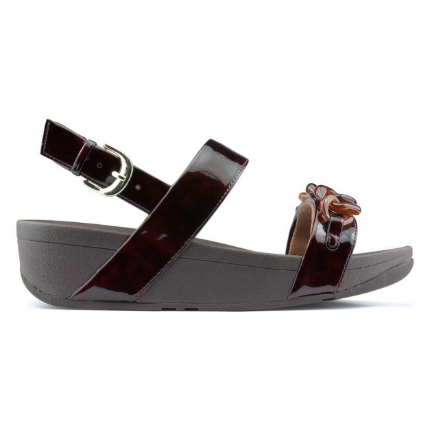 SANDALIAS FITFLOP LOTTIE TORTOISESHELL CHAIN CHOCOLATE SANDALIAS FITFLOP LOTTIE TORTOISESHELL CHAIN CHOCOLATE