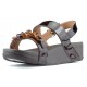 SANDALIAS FITFLOP LOTTIE TORTOISESHELL CHAIN  CHOCOLATE