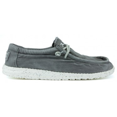ZAPATOS DUDE WALLY WASHED M  GREY