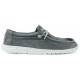 ZAPATOS DUDE WALLY WASHED M  GREY