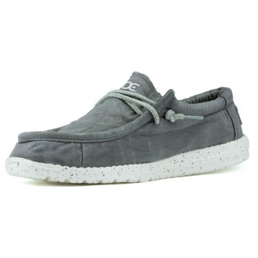 ZAPATOS DUDE WALLY WASHED M  GREY