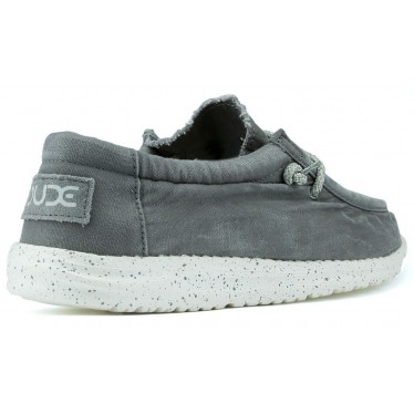 ZAPATOS DUDE WALLY WASHED M  GREY