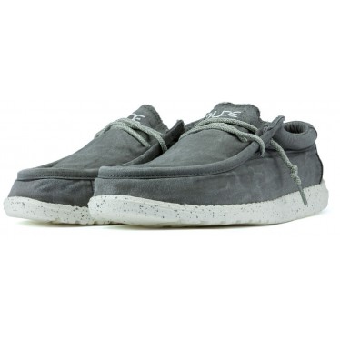 ZAPATOS DUDE WALLY WASHED M  GREY