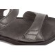 SANDALEN KYBUN MORCOTE W  DARK_SILVER