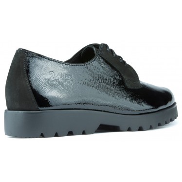 ZAPATOS 24 HORAS COMBI NOELIA  NEGRO