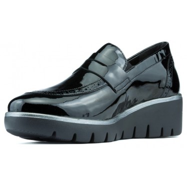 Instappers Mephisto Mobils Salika Vernicalf  BLACK