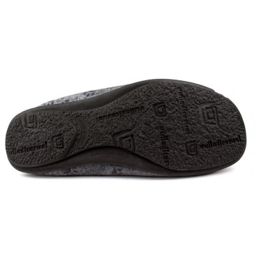 ZAPATILLAS CASA VULLADI MUJER GATITOS CERRADAS  GRIS