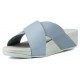 SANDALIAS FITFLOP LULU CROSS SLIDE K04  GREY