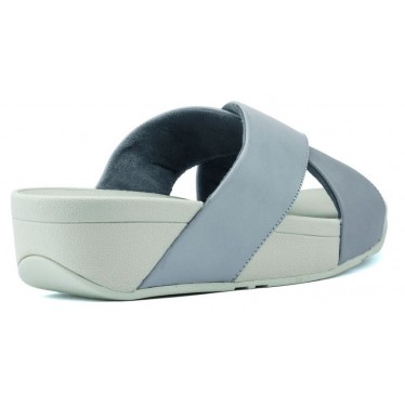 SANDALIAS FITFLOP LULU CROSS SLIDE K04  GREY