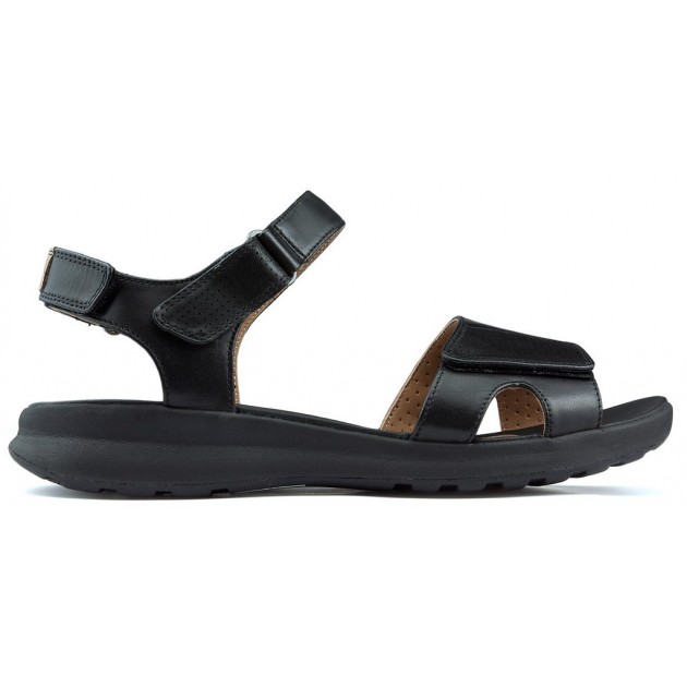CLARKS SANDALEN EEN ADORN KALM BLACK CLARKS SANDALEN EEN ADORN KALM BLACK
