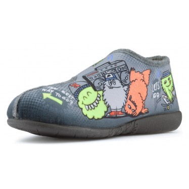 ZAPATILLAS DOMESTICAS VULLADI URBAN  GRIS