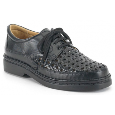 SCHOENEN CALZAMEDI MET VELCRO COMODO NAADLOZE HAND H  NEGRO