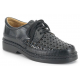 SCHOENEN CALZAMEDI MET VELCRO COMODO NAADLOZE HAND H  NEGRO