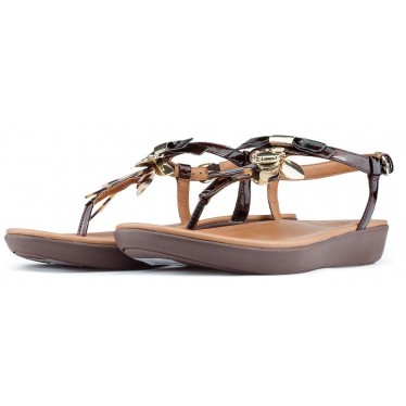 SANDALIAS FITFLOP TIA DRAGONFLY  CHOCOLATE