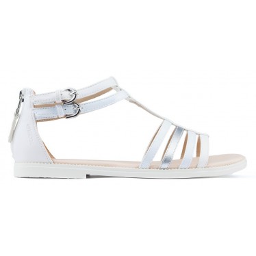 GEOX KARLY SANDALS  WHITE
