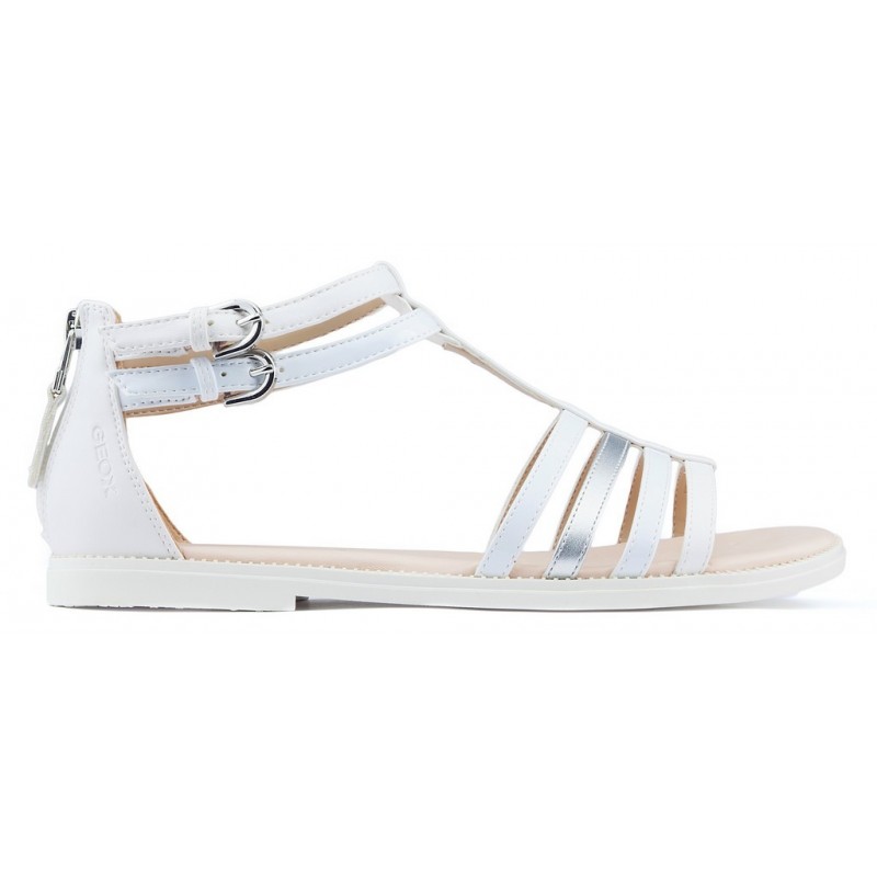 GEOX KARLY SANDALS  WHITE