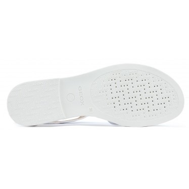 GEOX KARLY SANDALS  WHITE