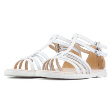 GEOX KARLY SANDALS  WHITE
