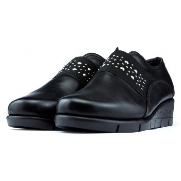Schoenen DE FLEXX PAN GRATT  BLACK