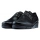 Schoenen DE FLEXX PAN GRATT  BLACK