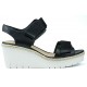 SANDALIAS CLARKS PALM SHINE  BLACK LEATHER
