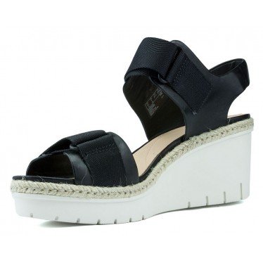 SANDALIAS CLARKS PALM SHINE  BLACK LEATHER