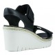 SANDALIAS CLARKS PALM SHINE  BLACK LEATHER