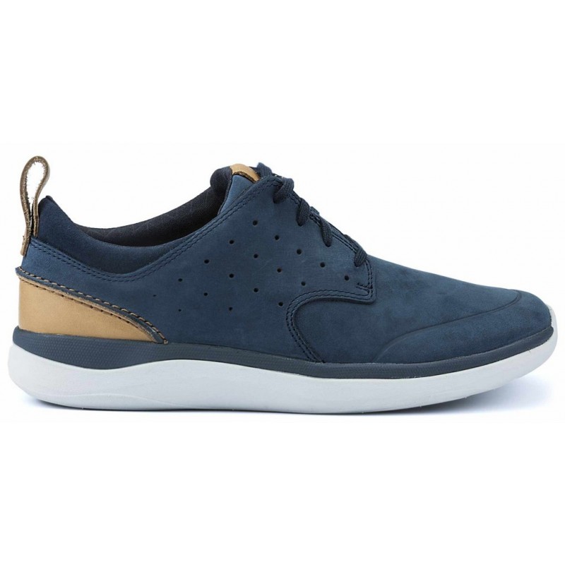 ZAPATILLAS CLARKS GARRAT LACE M  NAVY