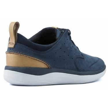 ZAPATILLAS CLARKS GARRAT LACE M  NAVY