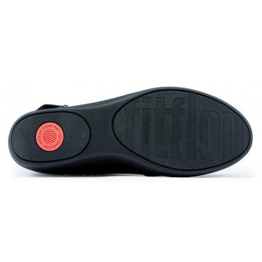 Laarsjes FITFLOP LAILA DUBBELE BODEM  BLACK