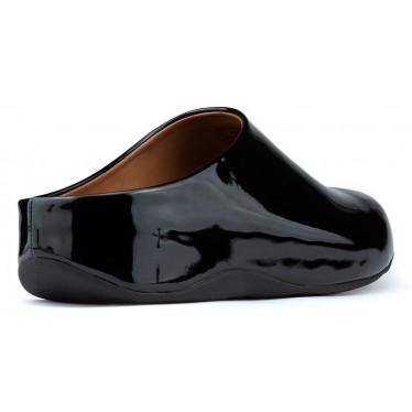 FITFLOP SHUV PATENT SCHOENEN  NEGRO