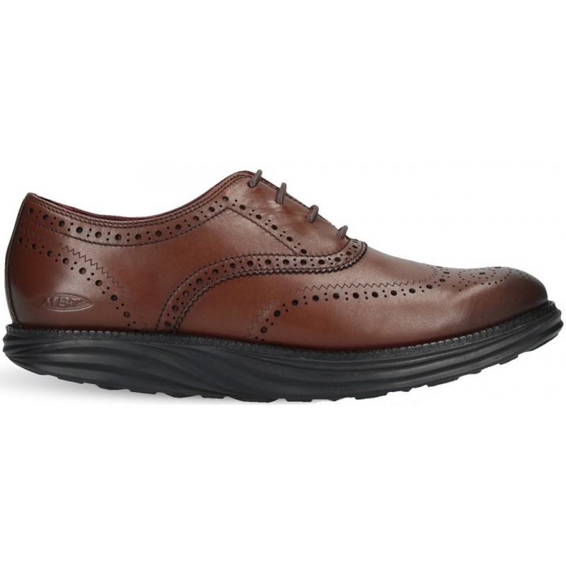 ZAPATOS MBT BOSTON WT M  BURNISH_DK_BROWN
