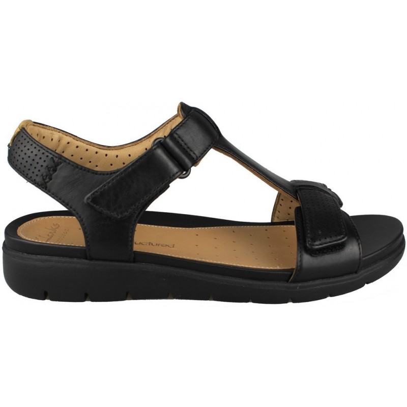 SANDALIAS CLARKS UN HAYWOOD  BLACK
