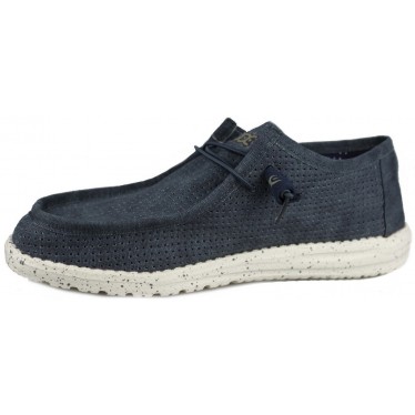 ZAPATOS DUDE WALLY PERFORATED  AZUL