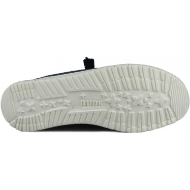 ZAPATOS DUDE WALLY PERFORATED  AZUL